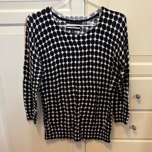 Banana Republic Black & White “Kivet” Marimekko Collection size S